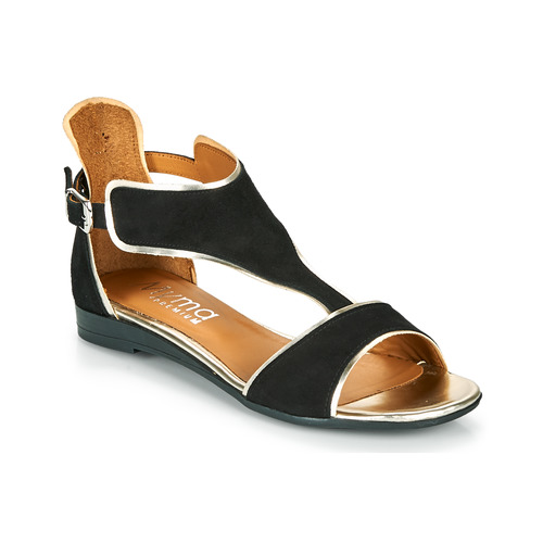 Chaussures Femme Sandales et Nu-pieds Myma POLIBO Noir