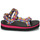 Chaussures Fille Sandales et Nu-pieds Teva C MIDFORM FRAY Rose / Multicolore