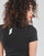 Vêtements Femme T-shirts manches courtes Guess SS CN MINI TRIANGLE TEE Noir