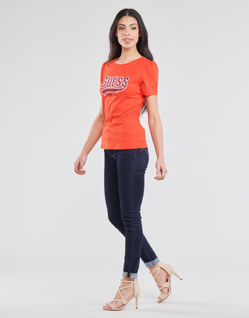 Guess SS CN MARISOL TEE Rouge