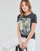 Vêtements Femme T-shirts manches courtes Guess SS CN PAULA TEE Noir