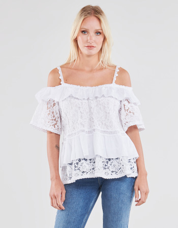 Vêtements Femme Tops / Blouses Guess SS NEW OLIMPIA TOP Blanc