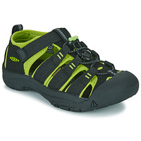 Chaussures Garçon Sandales sport Keen NEWPORT H2 Noir / Vert