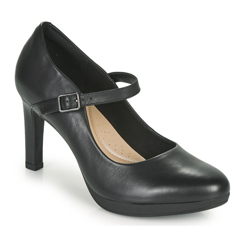 Chaussures Femme Escarpins Clarks AMBYR SHINE Noir