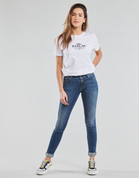 Vêtements Femme Jeans skinny Replay NEW LUZ Bleu Moyen