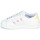 Chaussures Fille Baskets basses adidas Originals SUPERSTAR C Blanc / Iridescent