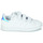 Chaussures Fille Baskets basses adidas Originals STAN SMITH CF C ECO-RESPONSABLE Blanc / Iridescent