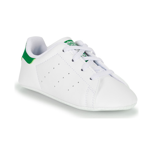 Chaussures Enfant Baskets basses adidas Originals STAN SMITH CRIB ECO-RESPONSABLE Blanc / Vert