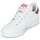 Chaussures Fille Baskets basses adidas Originals STAN SMITH J ECO-RESPONSABLE Blanc / Rose
