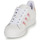 Chaussures Fille Baskets basses adidas Originals SUPERSTAR J Blanc / Iridescent