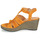 Chaussures Femme Sandales et Nu-pieds Adige FLORY V4 UNDER SAFRAN Jaune