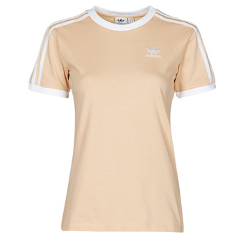 Vêtements Femme T-shirts manches courtes adidas Originals 3 STRIPES TEE Orange