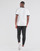 Vêtements Homme T-shirts manches courtes adidas Originals 3-STRIPES TEE Blanc