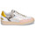 Chaussures Femme Baskets basses Meline BZ180 Blanc / Rose