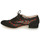Chaussures Femme Richelieu Fericelli ABIAJE Noir / rouge