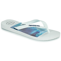 Chaussures Homme Tongs Havaianas HYPE Blanc / Bleu