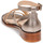 Chaussures Femme Sandales et Nu-pieds Casual Attitude COUTIL Bronze