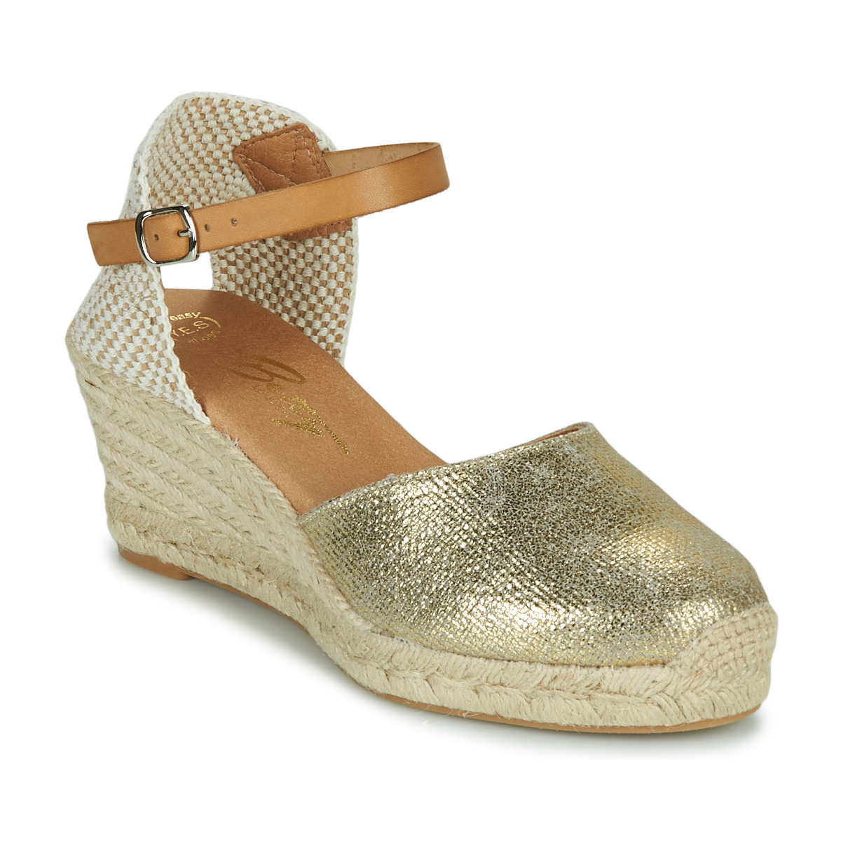 Chaussures Femme Espadrilles Betty London CASSIA Doré