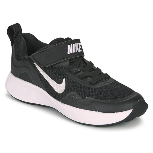 Chaussures Enfant Multisport Nike WEARALLDAY TD Noir / Blanc