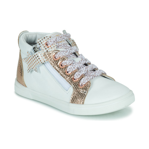 Chaussures Fille Baskets montantes GBB VALA Blanc