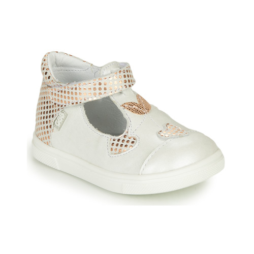 Chaussures Fille Ballerines / babies GBB EMILA Blanc