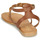 Chaussures Femme Sandales et Nu-pieds Betty London ORIOUL Camel/doré