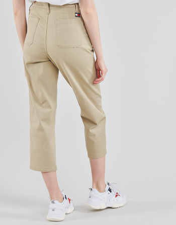 Tommy Jeans TJW HIGH RISE STRAIGHT Beige