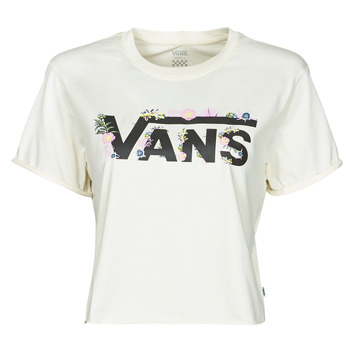 Vêtements Femme T-shirts manches courtes Vans BLOZZOM ROLL OUT Blanc