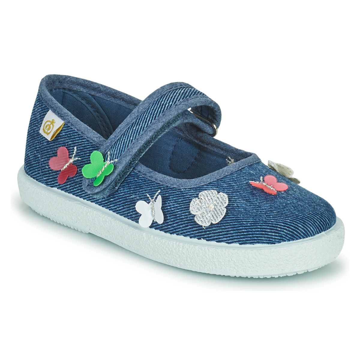 Chaussures Fille Ballerines / babies Citrouille et Compagnie OXINA Jeans