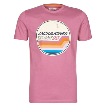 Vêtements Homme T-shirts manches courtes Jack & Jones JORTYLER Rose
