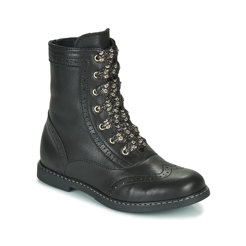 Chaussures Fille Boots Little Mary LYSIANE Noir