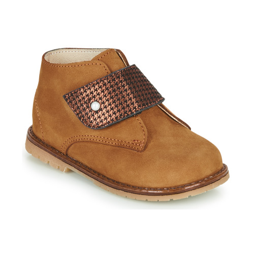 Chaussures Fille Baskets montantes Little Mary JANYCE Marron