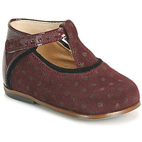 Chaussures Fille Baskets montantes Little Mary BETHANY Bordeaux