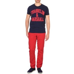 Vêtements Homme Chinos / Carrots Franklin & Marshall GLADSTONE Rouge