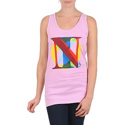 Vêtements Femme Débardeurs / T-shirts sans manche Nixon PACIFIC TANK Rose / Multicolore