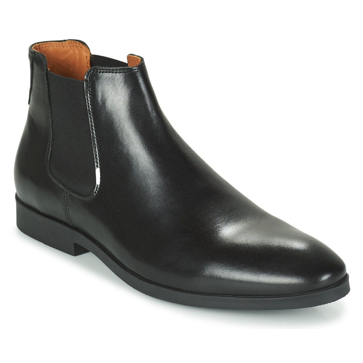 Chaussures Homme Boots Pellet BILL VEAU NOIR