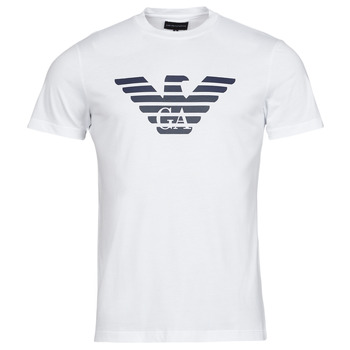 Vêtements Homme T-shirts manches courtes Emporio Armani 8N1TN5 Blanc
