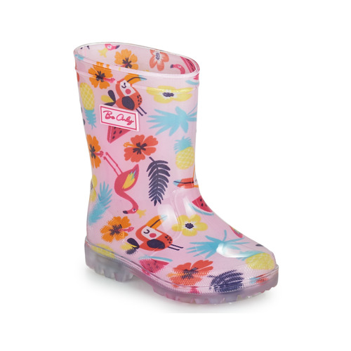 Chaussures Fille Bottes de pluie Be Only JANEIRO Rose