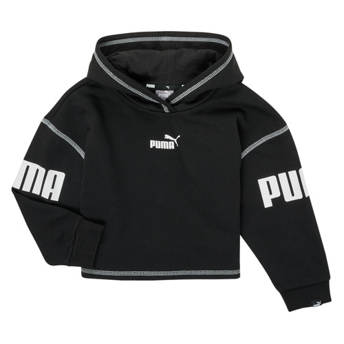 Vêtements Fille Sweats Puma PUMA POWER HOODIE Noir
