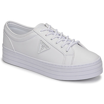 Chaussures Femme Baskets basses Guess BHANIA Blanc