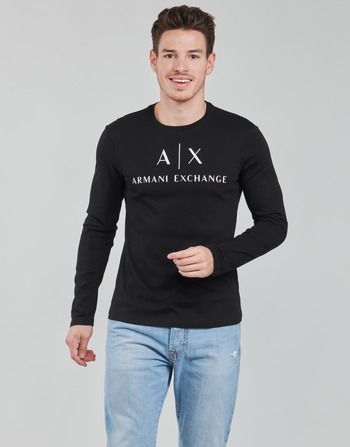 Vêtements Homme T-shirts manches longues Armani Exchange 8NZTCH Noir