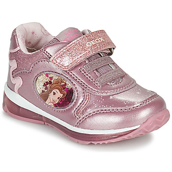 Chaussures Fille Baskets basses Geox TODO Rose