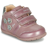 Chaussures Fille Baskets basses Geox ELTHAN Rose