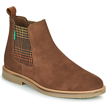 Chaussures Femme Boots Kickers TYGA Camel