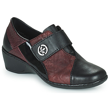 Chaussures Femme Low boots Rieker HANTAR Noir / Bordeaux