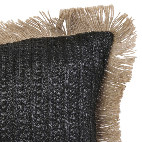 The home deco factory RAPHIA Noir-Beige