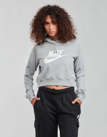 Vêtements Femme Sweats Nike NIKE SPORTSWEAR ESSENTIAL Gris / Blanc