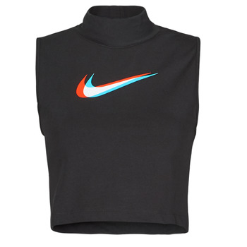 Vêtements Femme Débardeurs / T-shirts sans manche Nike W NSW TANK MOCK PRNT Noir