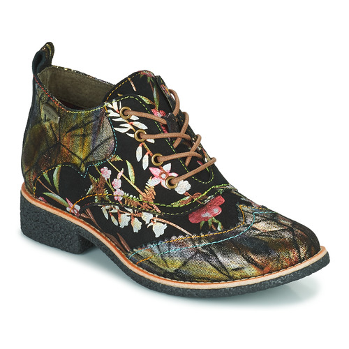 Chaussures Femme Boots Laura Vita COCRALIEO Noir / Vert / Rose