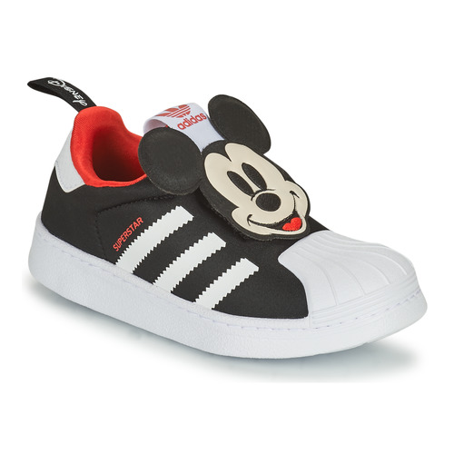 adidas Originals SUPERSTAR 360 C Noir / Mickey - cher avec Shoes.fr ! - Chaussures Baskets basses Enfant 59,99 €